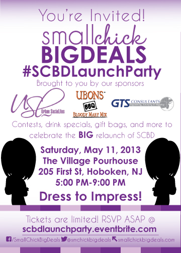 SCBD Flyer for launch party